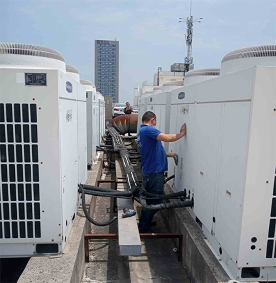 吕梁市中央空调制热和不制冷系统维修方法